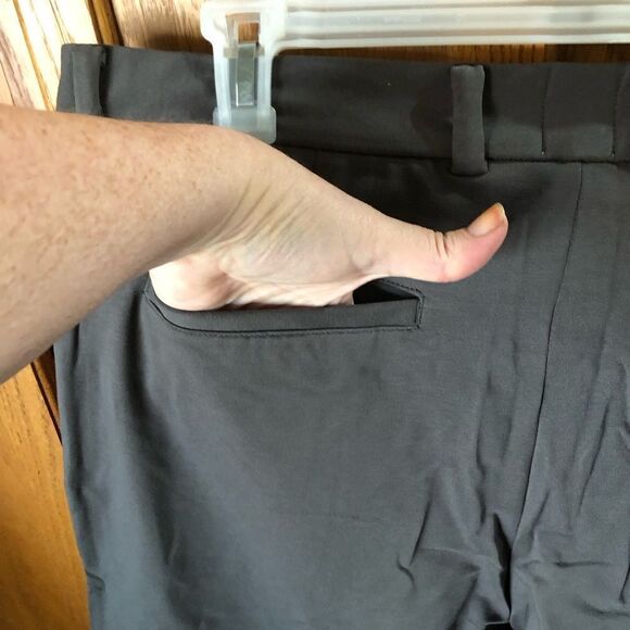 NWT Swet Tailor Everyday Chino Shorts Grey - 38 - Picture 7 of 10